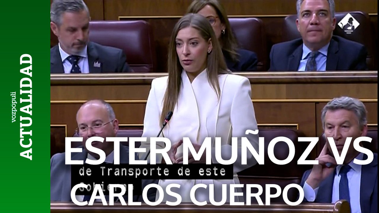 El zasca de Ester Muñoz a Carlos Cuerpo