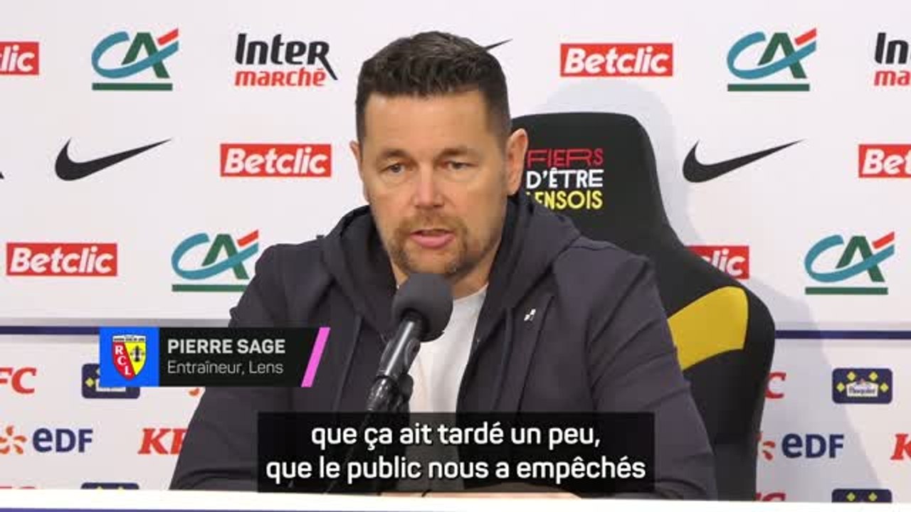 Lens - Sage : "Seule la victoire finale compte"