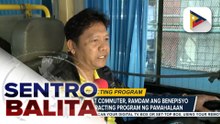 Ilang PUV driver, ramdam ang benepisyo ng Service Contracting Program ng pamahalaan; mga pasahero, nakikinabang din sa 20% discount sa pasahe | ulat ni JM Thompson