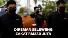 Kes seleweng zakat RM230 juta, timbalan pengerusi NGO antara 2 direman 4 hari