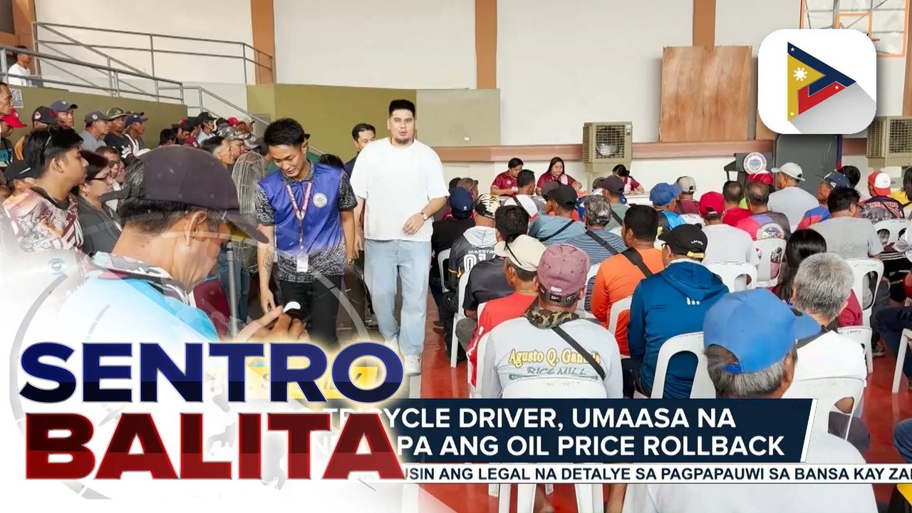 Mga magsasaka at tricycle drivers sa Sarrat, Ilocos Norte, nakatanggap ng fuel subsidy mula sa LGU | ulat ni Ranie Dorilag - Radyo Pilipinas - Laoag