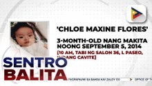 Public service announcement: Panawagan sa magulang o kamag-anak ng batang si ‘Chloe Maxine Flores’