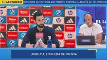 La respuesta de Arbeloa sobre Carvajal y sus minutos que está dando que hablar