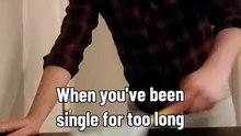I didnt even have a hair for this bit #comedy #skit #single