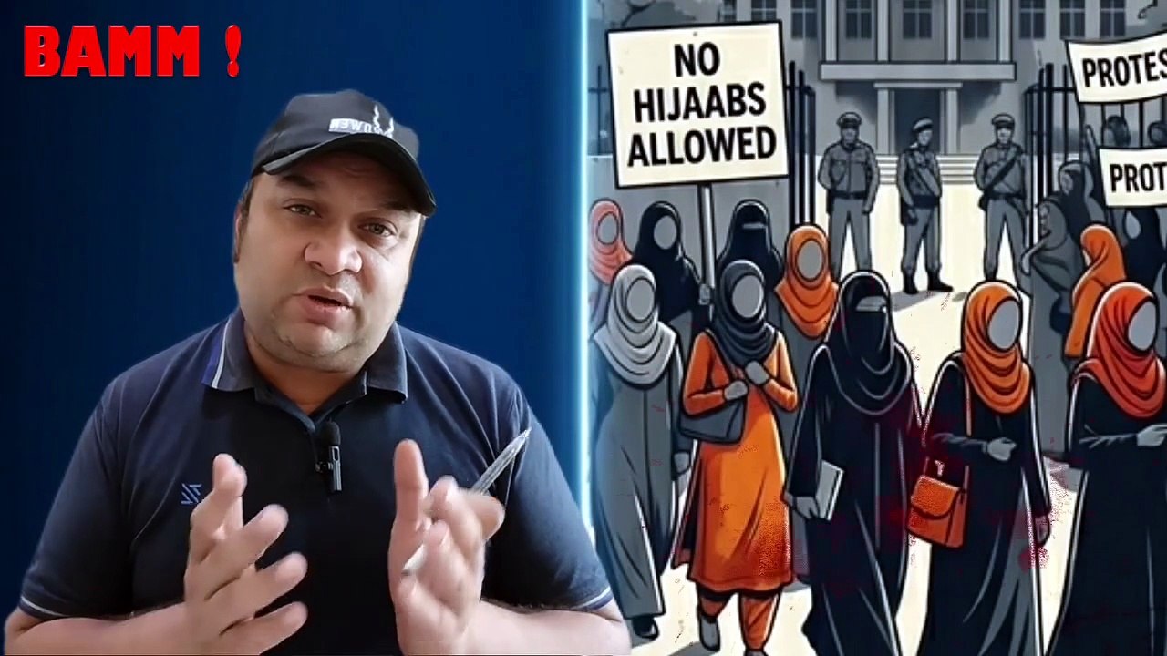 Dark Face of India - for Anti-Hijaab Drives