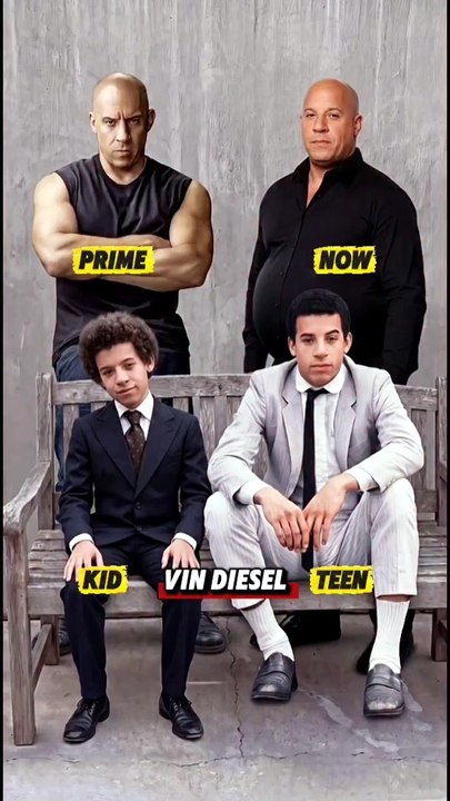 From Kids to Legends — The Evolution of Hollywood’s Biggest Stars #VinDiesel #SylvesterStallone #ArnoldSchwarzenegger #BradPitt #TomCruise