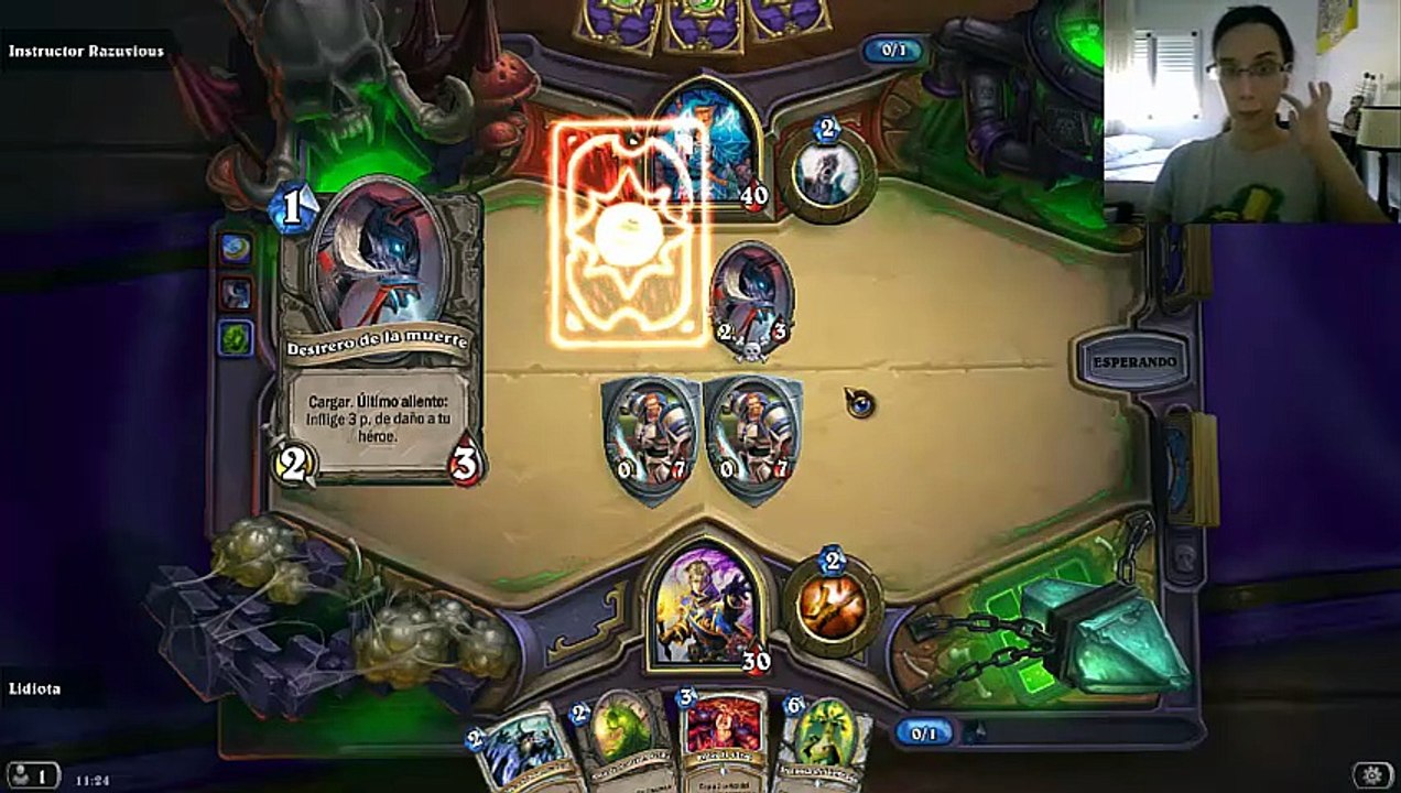 ALA 3 | Arrabal Militar 1 | Razuvious | Naxxramas | Hearthstone