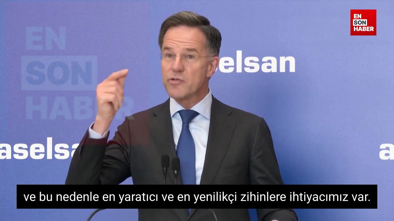 Mark Rutte: Türkiye savunma sanayisinde devrim yaşadı