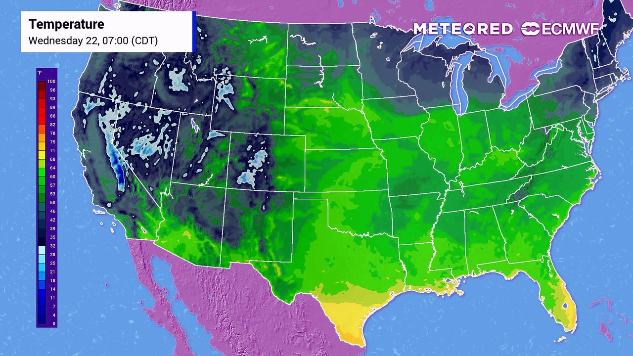 Feeling more like summer than spring today in the central U.S.