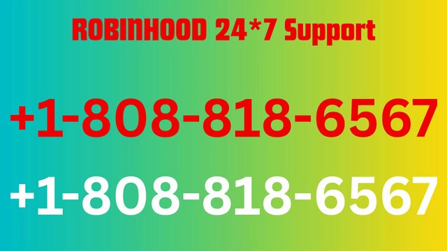 【ALL-IN-ONE】 ≋【ROBINHOOD® {Help Desk Wallet SuppoRt}™ — Toll-Free Numbers & Support Options