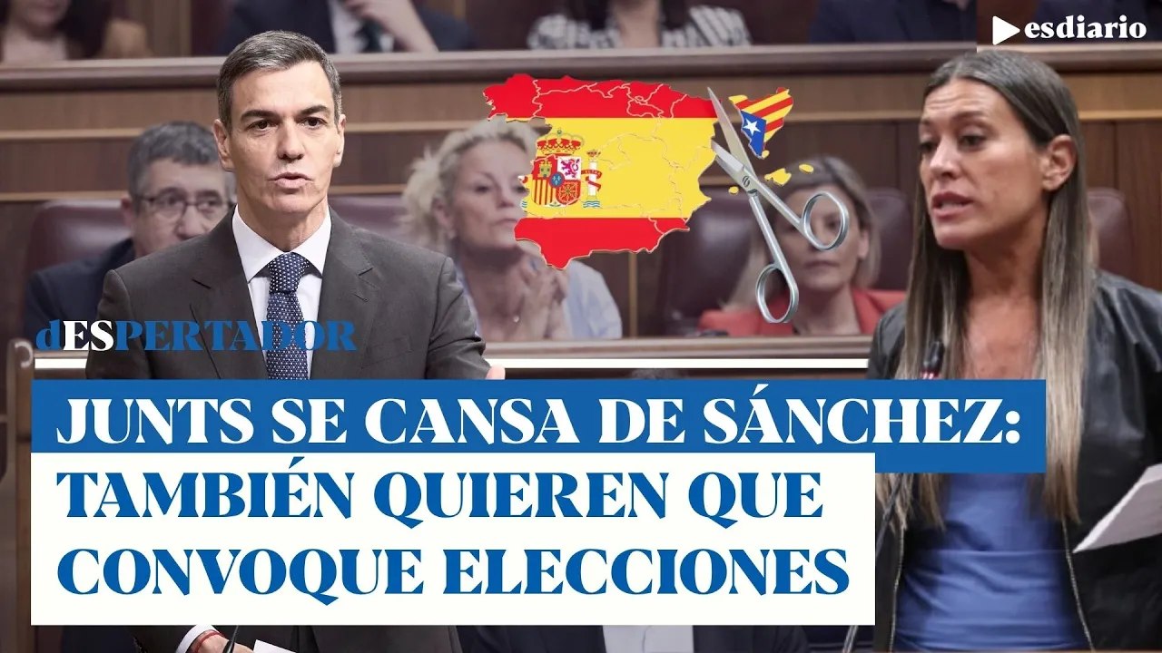 Junts se harta de Sánchez: "¿Qué argumento democrático le queda para no convocar elecciones?"