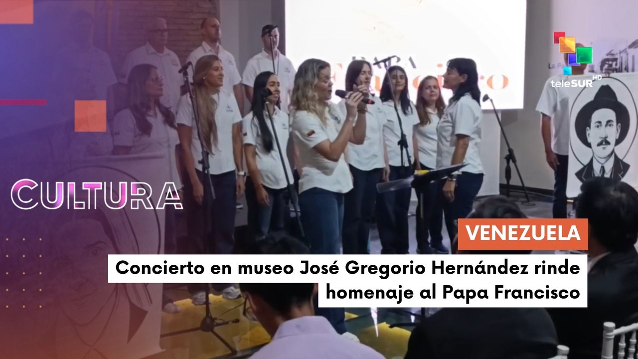 Te lo cuento cultura | Concierto en museo José Gregorio Hernández  rinde homenaje al Papa Francisco