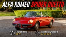 Alfa Romeo Spider Duetto: Technik, Design & Geschichte