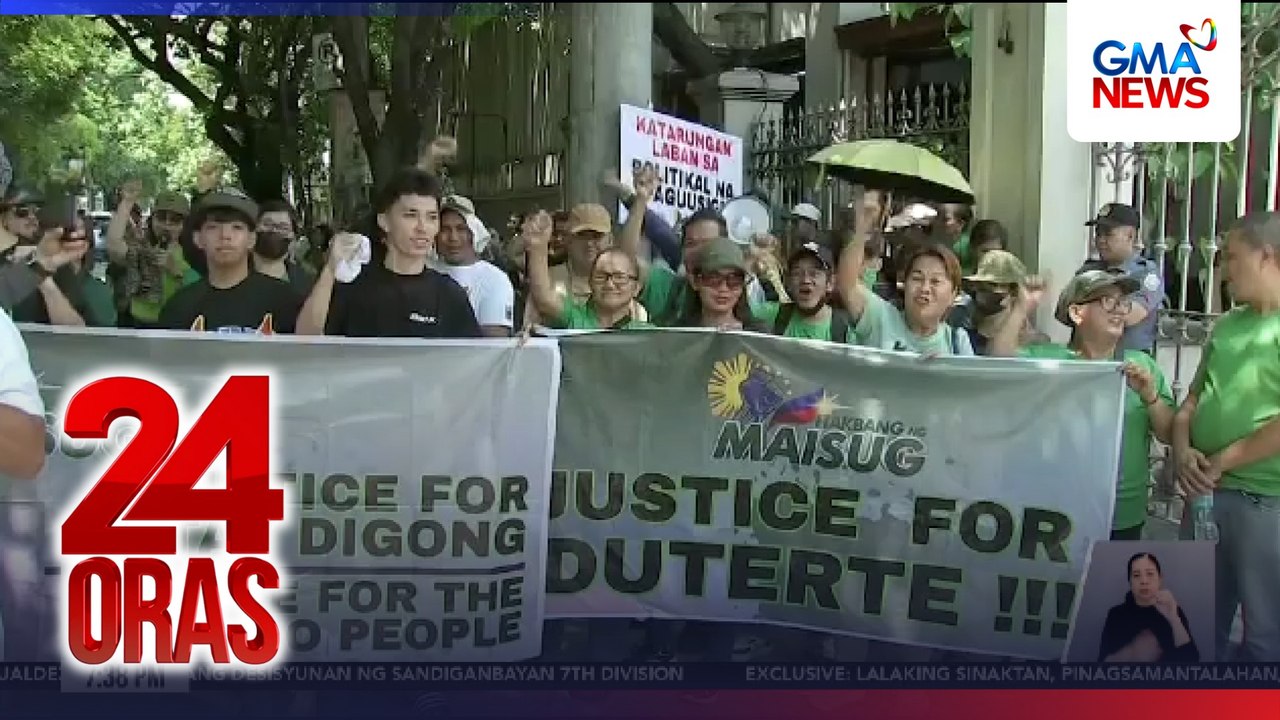 Pagtutol sa impeachment vs VP at pagdesisyon ng SC sa “habeas corpus” petition, ipinanawagan | 24 Oras