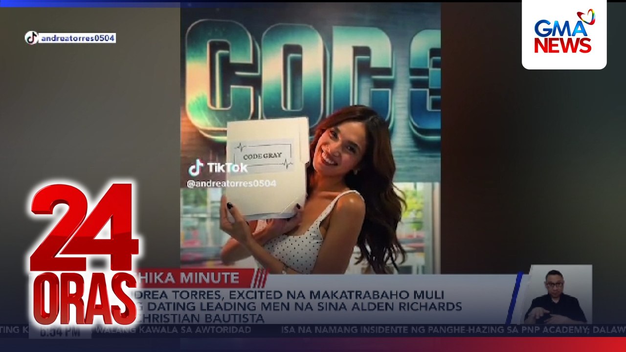 'Code Gray' leading ladies Andrea Torres at Faith Da Silva, first time na gaganap as medical practitioners | 24 Oras