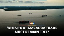Singapore says trade through the Straits of Malacca must remain free