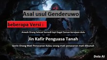Asal-usul Genderuwo