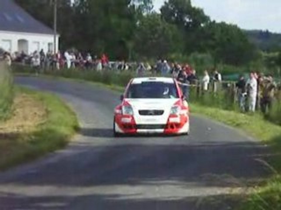 Jeff Berenguer Citroen C2 Super 1600 Rallye Limousin 2008