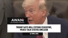 Trump says will extend ceasefire, peace talk status unclear