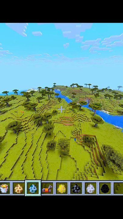 20 Seconds of Peaceful Sky Flying 🌤️🕊️ | Minecraft Java PC