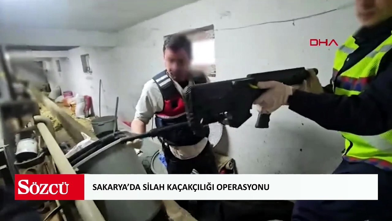 Sakarya’da silah kaçakçılığı operasyonu: 27 tüfek ele geçirildi