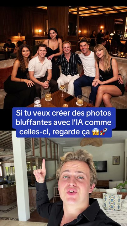 Si tu veux créer des photos bluffantes avec l’IA comme celles-ci, regarde ça 😱🚀