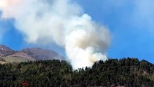Incendio boschivo a Silandro, fiamme sul Monte Sole