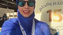 لقاء سارة الزين معرض الرياض الدولي للكتاب