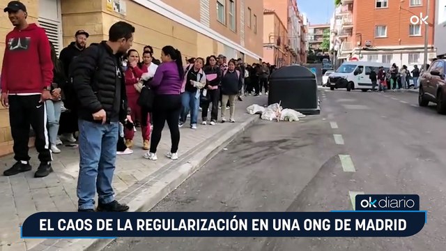 OKDIARIO, en las interminables colas de inmigrantes ilegales que esperan ser regularizados: Sánchez es una gran persona
