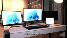 Lemorele Triple 4K Docking Station with Smart Display by lemorele ks
