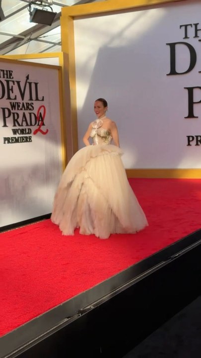 Emily Blunt's Stunning Gown for 'The Devil Wears Prada 2'