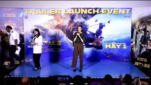 Actress Rhea Singha Speech @ #JETLEE Movie Trailer Launch Event