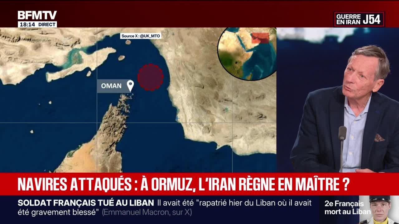 Marschall Truchot : Navires attaqués, l'Iran règne en maître à Ormuz ? - 22/04