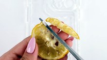 Creative lemon phone case! 🍋