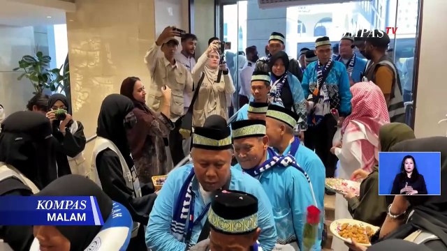 Hari Pertama, 12 Kloter Jemaah Haji Indonesia Tiba di Madinah | KOMPAS MALAM