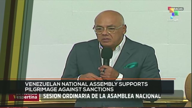 FTS 12:30 22-04: Venezuelan NA supports pilgrimage against sanctions