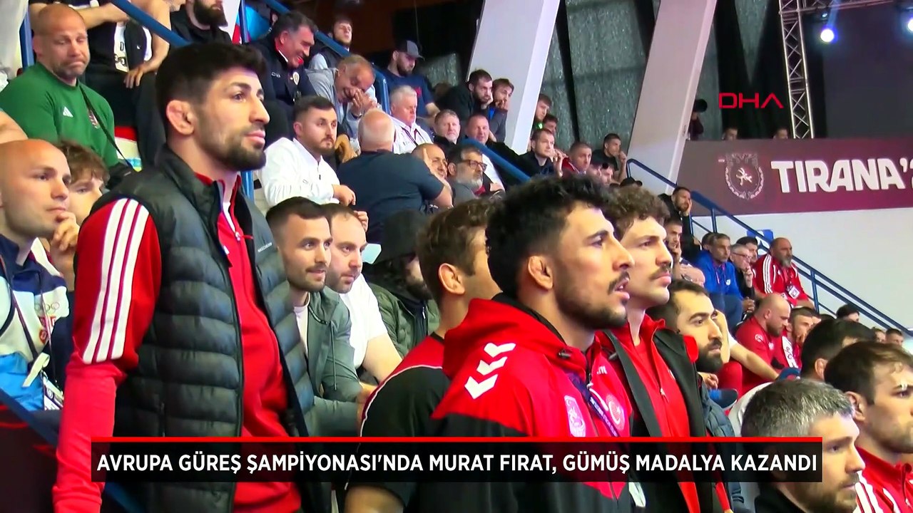 Avrupa Güreş Şampiyonası'nda Murat Fırat’tan gümüş madalya kazandı