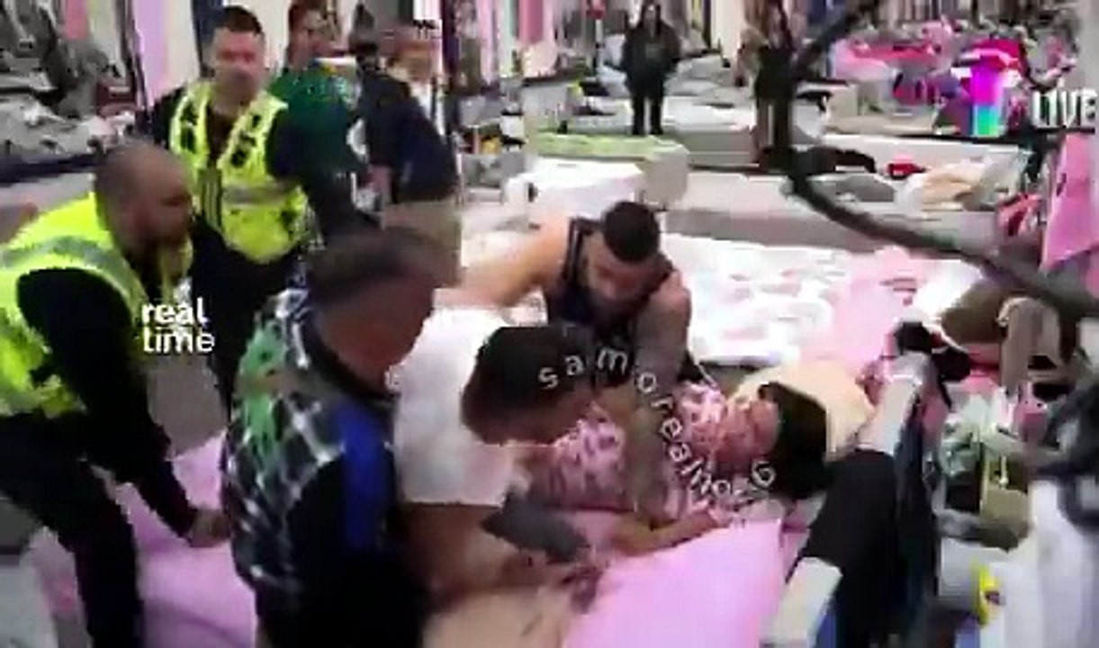 Violencia en un reality de Serbia