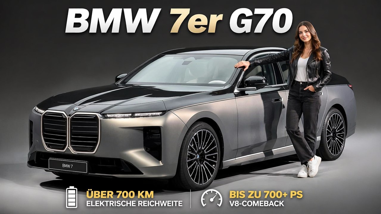 2026 BMW 7er G70 Facelift (LCI): i7 mit über 700 km Reichweite