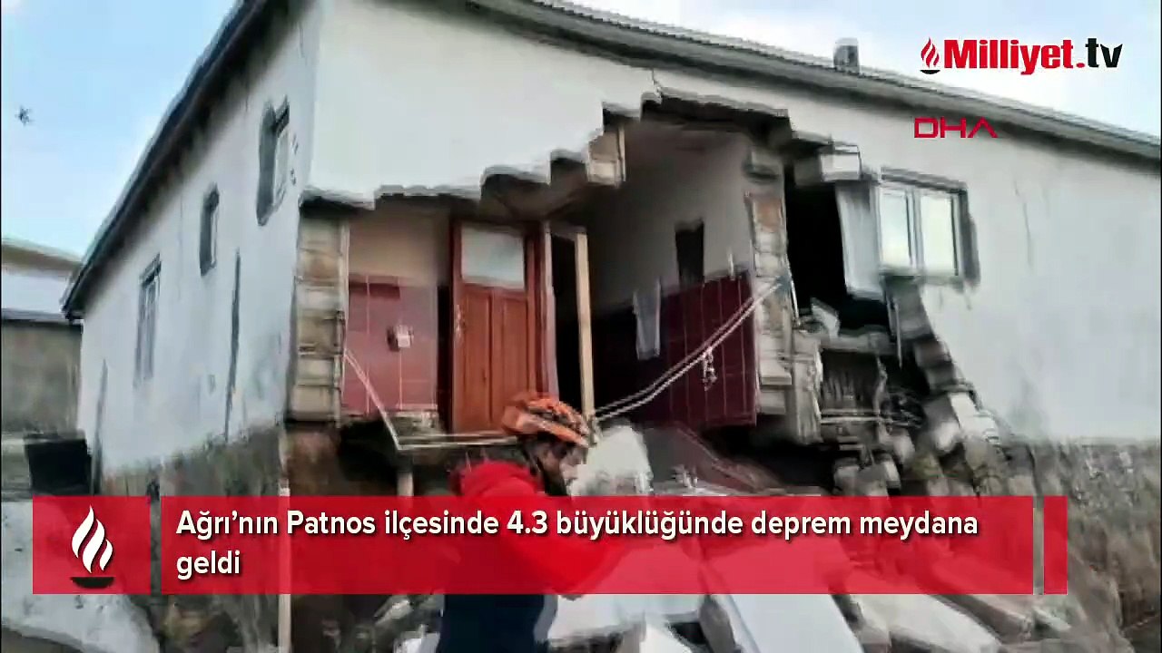Ağrı'da 4.3 büyüklüğünde deprem! AFAD ekipleri bölgede