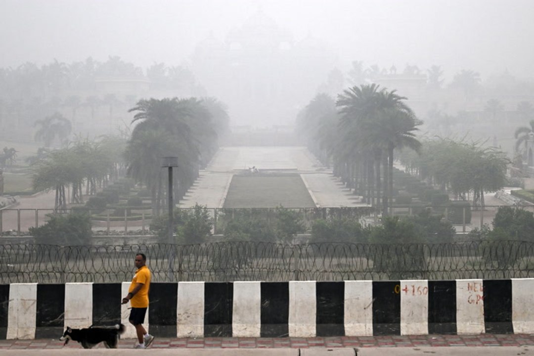 Nueva Delhi, India: asfixiada por "peligrosa" n...