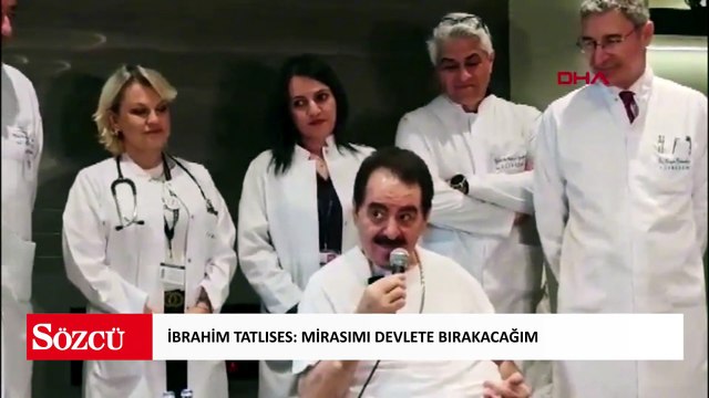 İbrahim Tatlıses: Mirasımı devlete bırakacağım