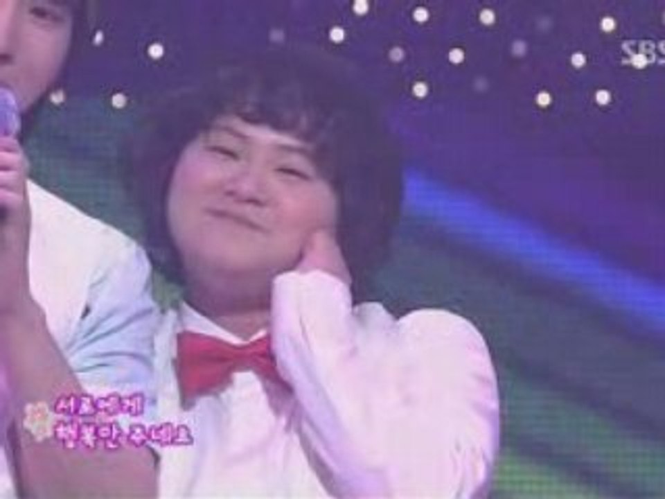 [LIVE]人氣歌謠.080601.金鐘旭-只有你(金申英)