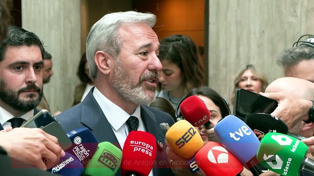 PP y Vox alcanzan un acuerdo para gobernar Aragón y para investidura de Azcón como presidente