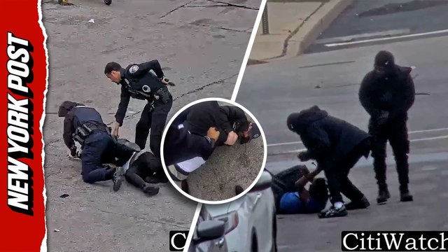 Following Assault, Moment Suspect Is Tasered After Wild Police Chase