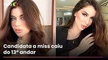 Candidata a miss cai de apartamento e morre no Rio; homem é preso por suspeita de feminicídio