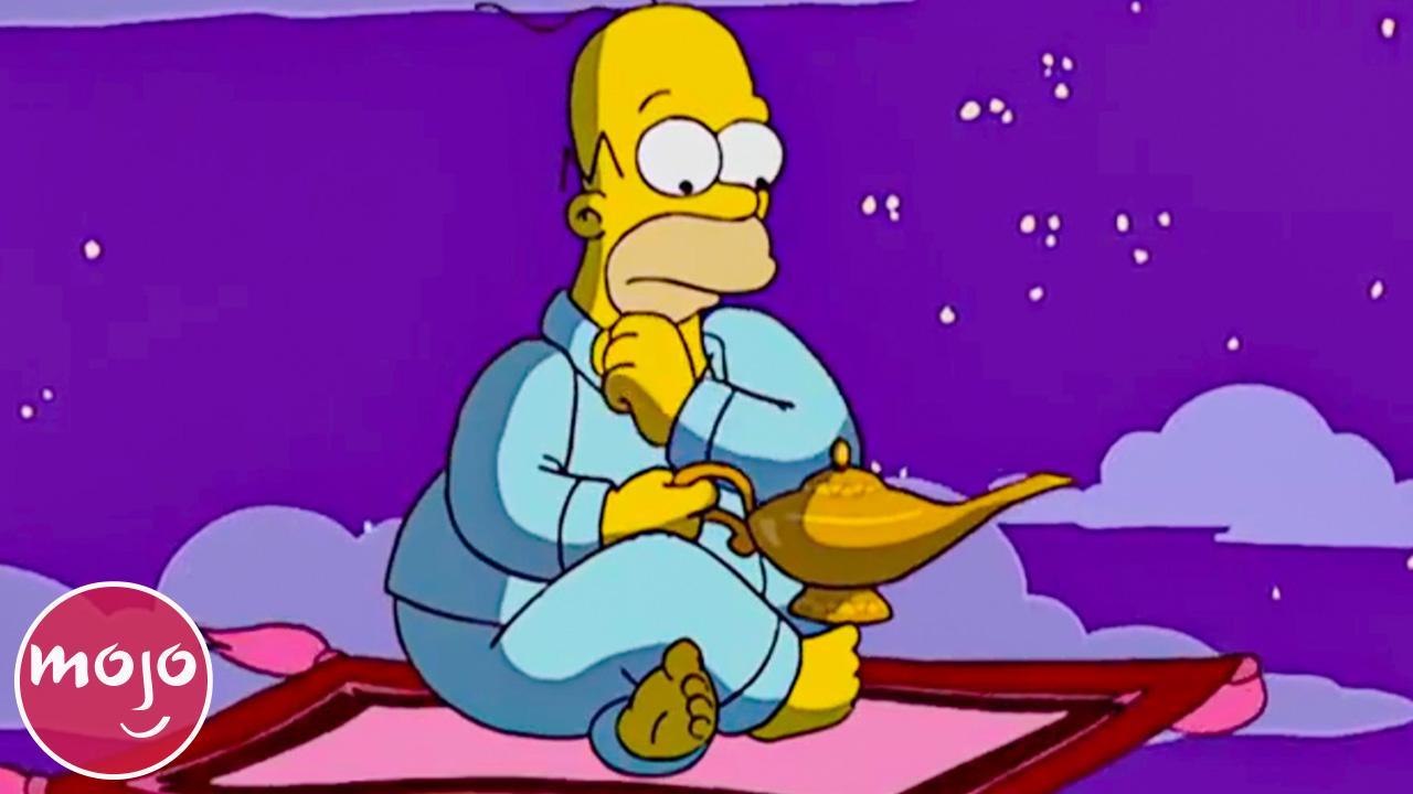 Top 30 Times The Simpsons Made Fun of Disney