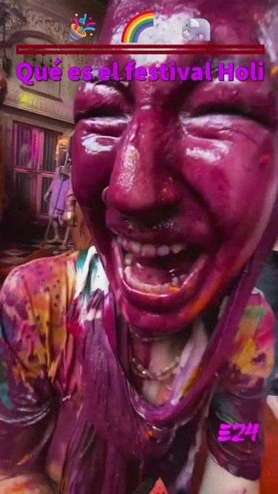Qué es el festival Holi 🎉🌈🙌 Holi festival.