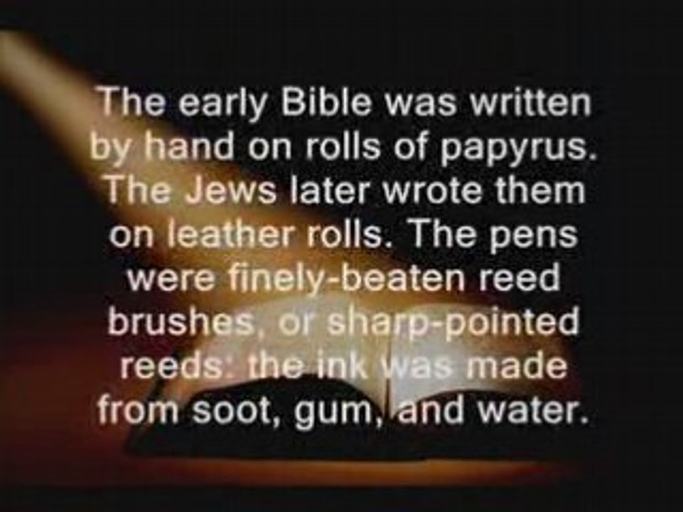 Fascinating Facts about the Bible #1