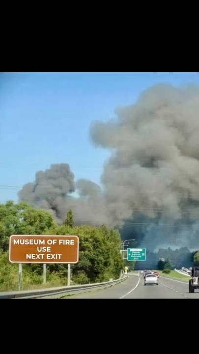 When you don’t need a GPS to find the fire Museum #fireengine #fire